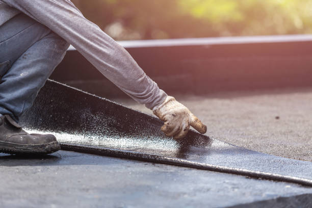 Professional Emergency Waterproofing technician working in Union City, OH